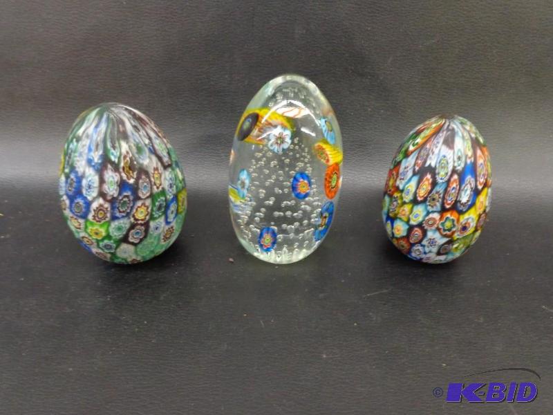 Unique Design Egg Paper Weights 3 Dimensional...