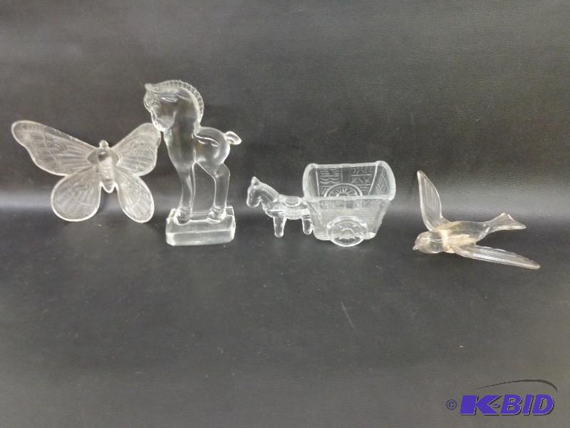 Various Style Paper Weights 1) Horse and Wago...