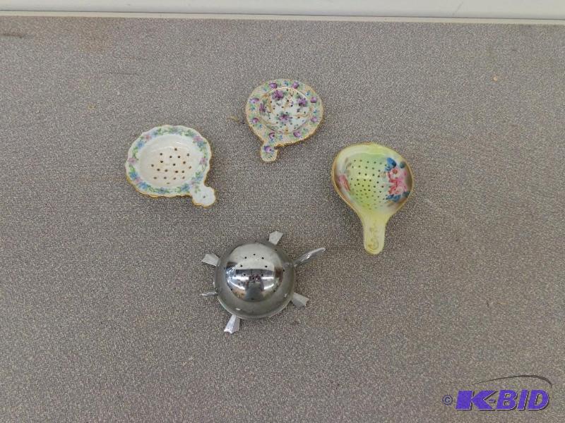 Various Tea Strainers&nbsp 1 Silver Colored ...
