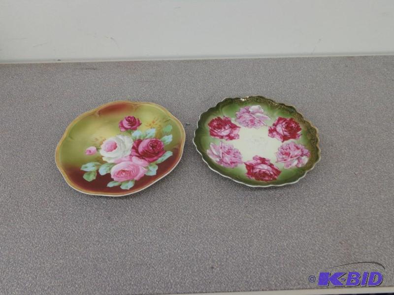 Bavaria Plates Rose Pattern plates&nbsp 9 1...
