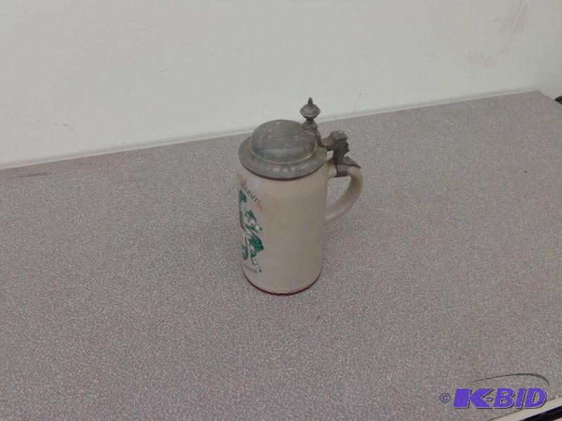Small Beer Stein Approximately 1 Liter Overal...