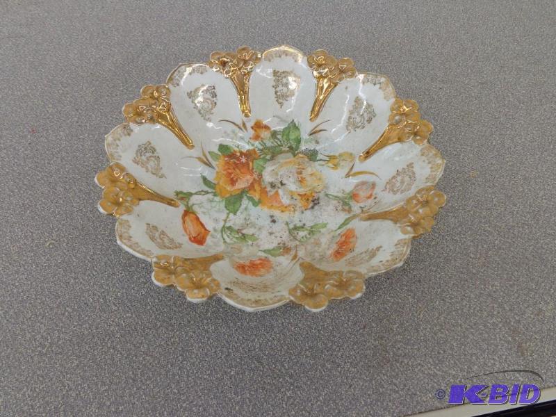 Antique Serving Bowl Bowl is From Germany 10&...