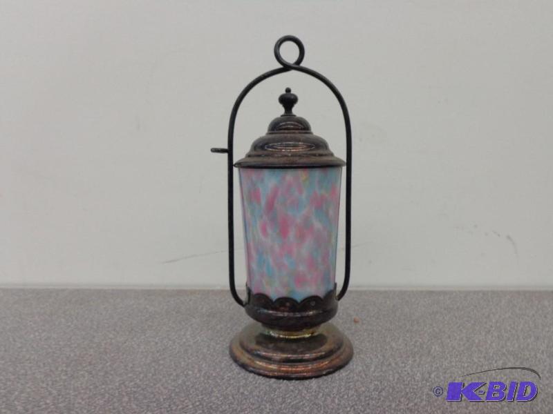 Lantern Styled Decor Looks like Sterling meta...