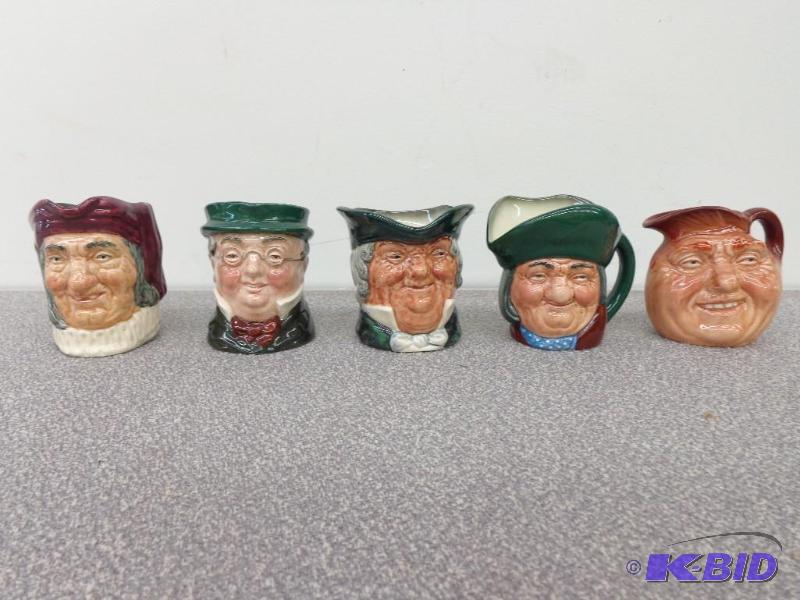 Royal Doulton&nbspCeramic Face Cups (1) w &...