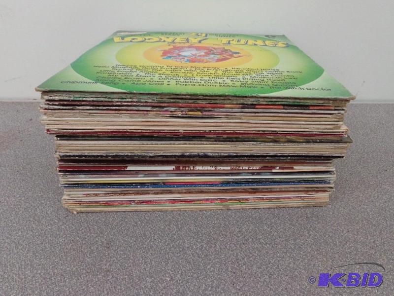 Various LP Records Kid Albums - Walt Disney, ...