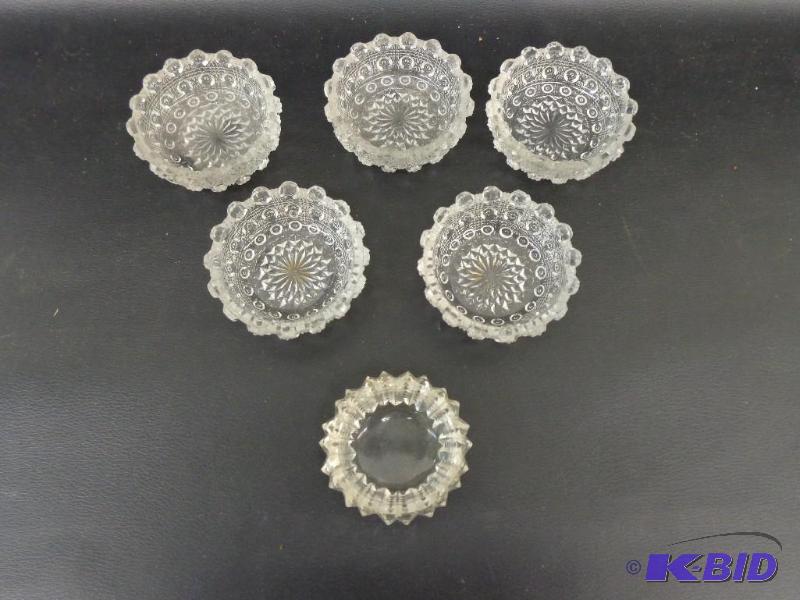 6 Vintage Salt Cellars  5 are the same with 2...