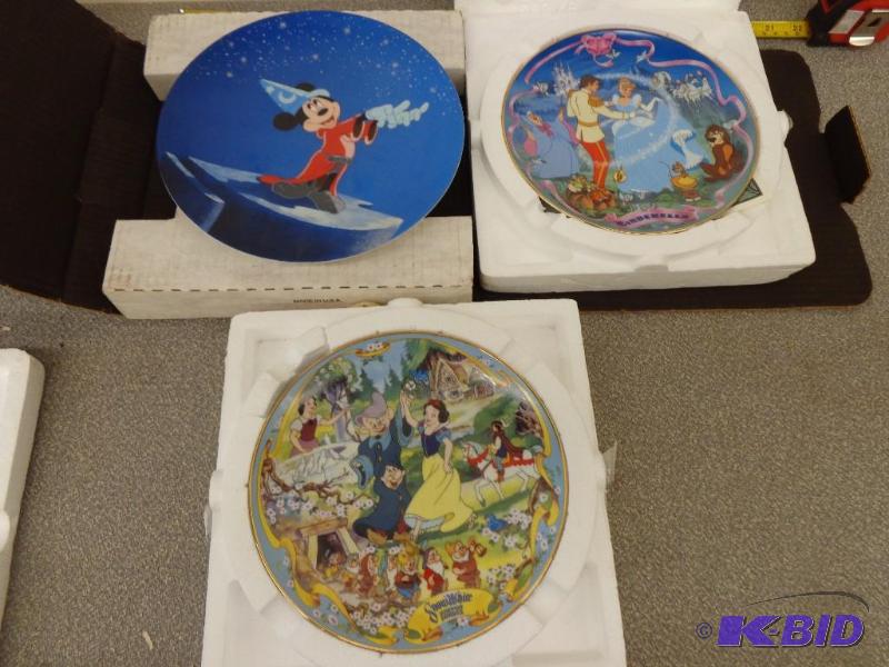 Set Of 3 Collector Plates Mickey Mouse - Fant...