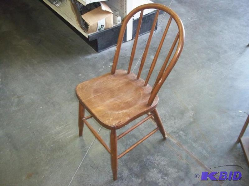 lot 109 image: Wood Chair...