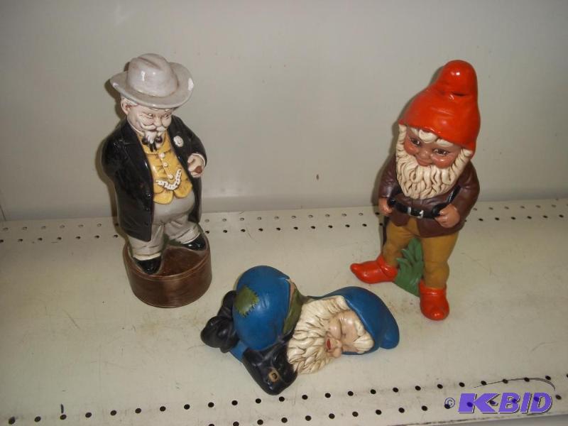 lot 141 image: 3 Misc Figurines...
