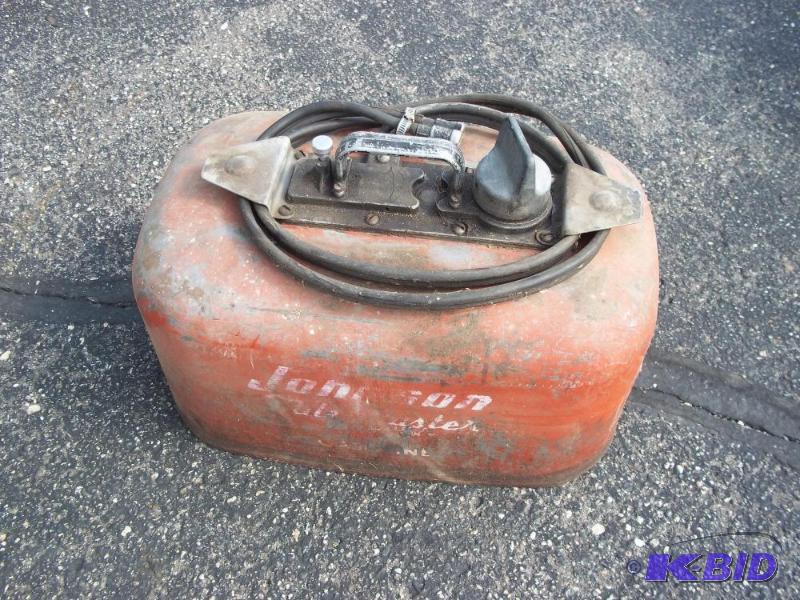 lot 15 image: 6 gallon Boat Gas Tank...