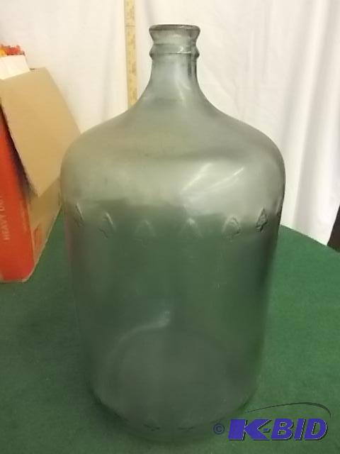 Large 5 Gallon Blue Glass Bottle...