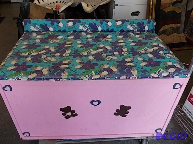 Hand Crafted Kids Toy Box...