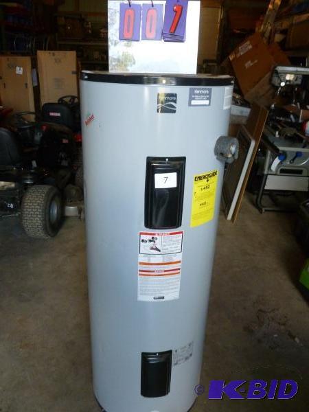 Kenmore 240 volt electric water heater. 55 ga...