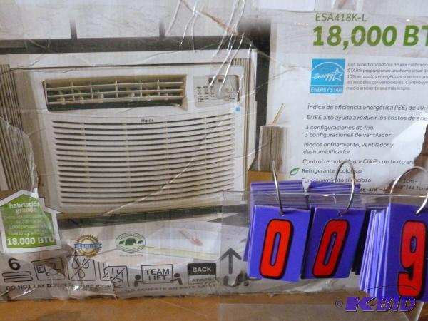 Haier 18000 btu window air conditioner. 15 am...