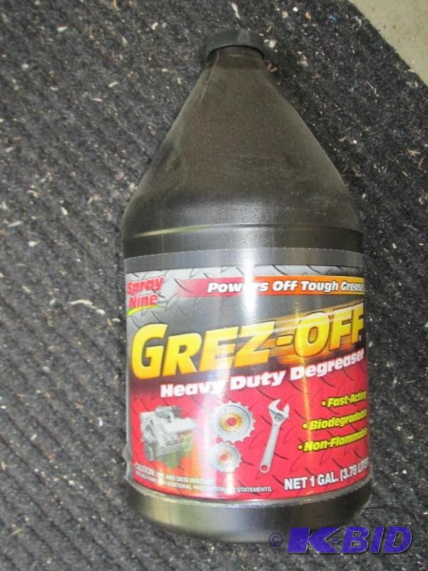 gallon of Gres-off heavy duty degreaser spay ...