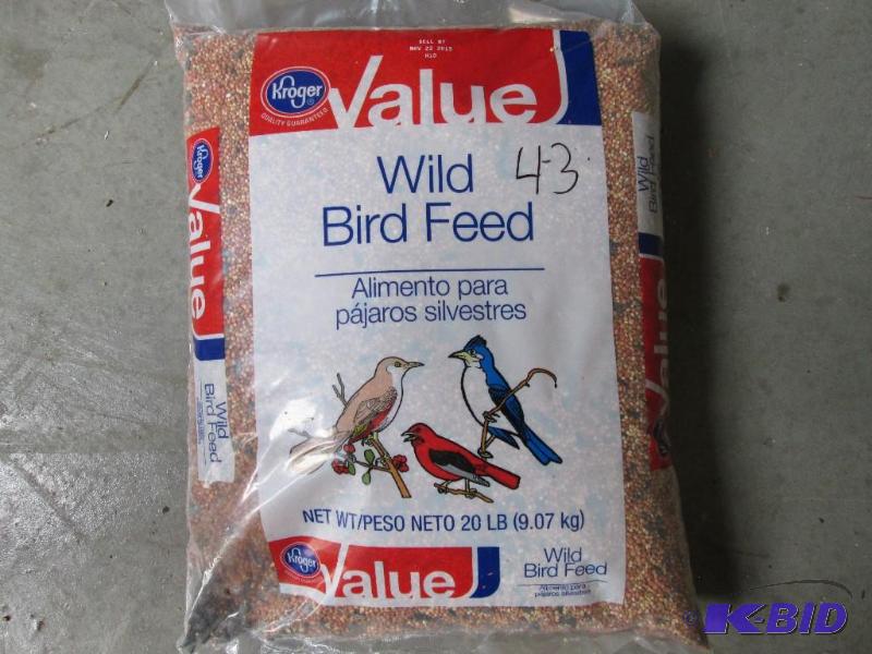 20lb bag of wild bird seed...