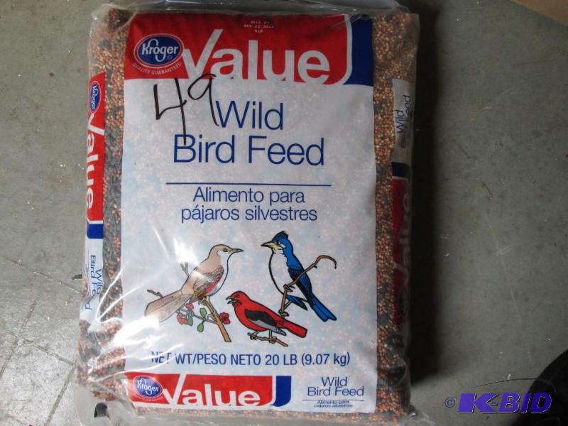 20lb bag of wild bird seed...