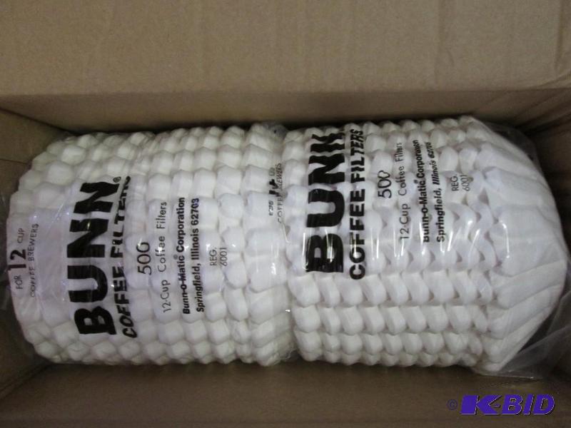 for 12 cup coffee brewers Bunn coffee filters...