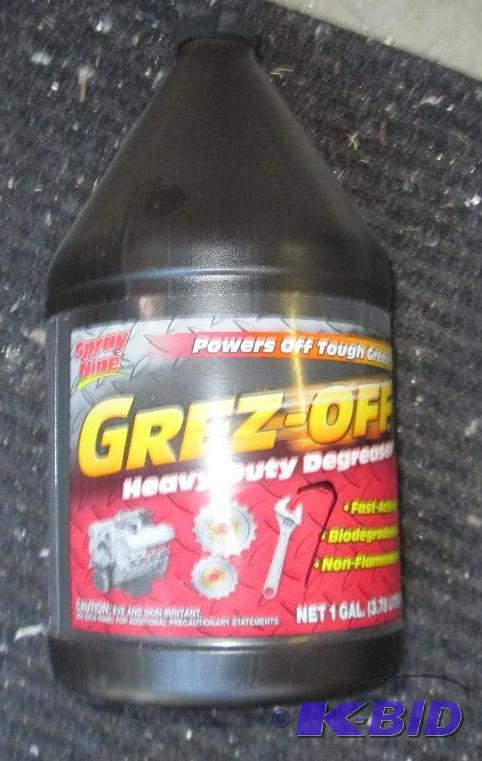 gallon of Gres-off heavy duty degreaser spay ...