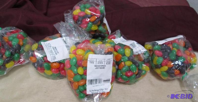 Qty 6 pkg of Easter spiced jelly beans differ...