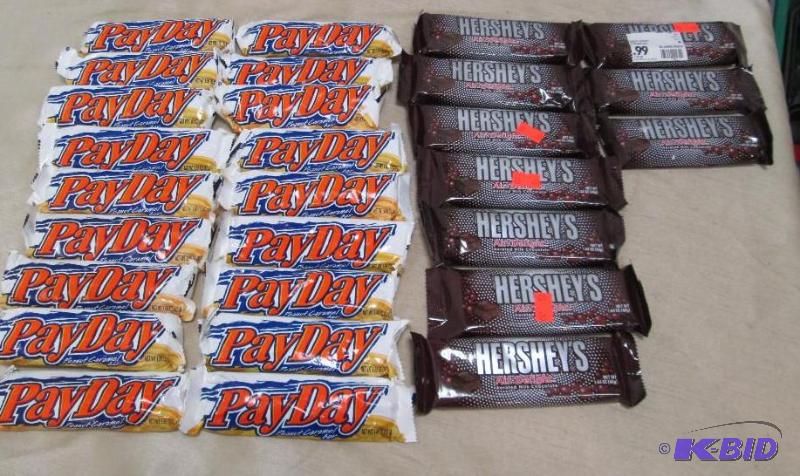 Qty 28 bars of Hersheys Air Delight and Pay ...