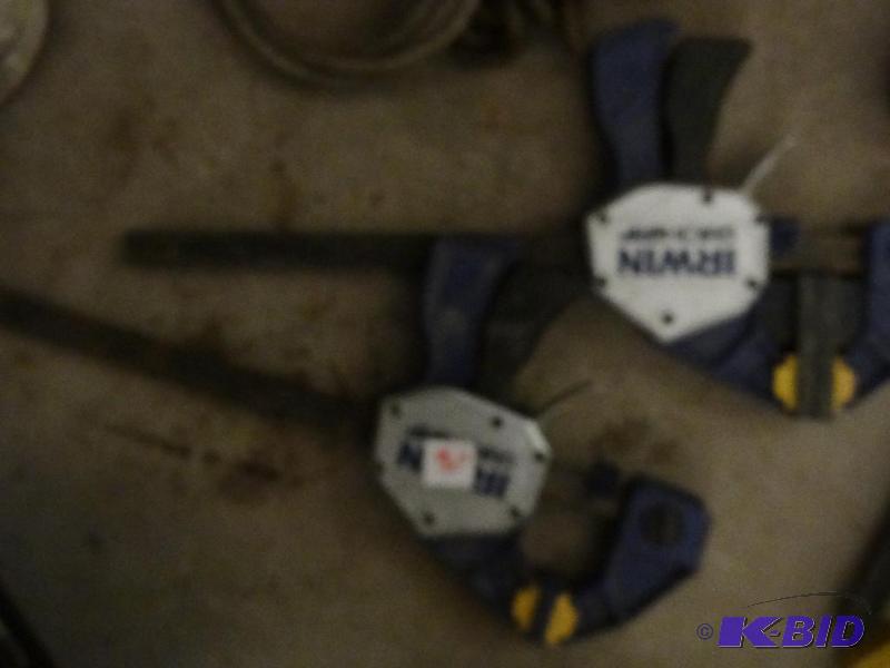 lot 107 image: Irwin Quick Grip Clamps. 12"...