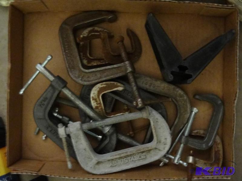 lot 111 image: Misc. C Clamps...