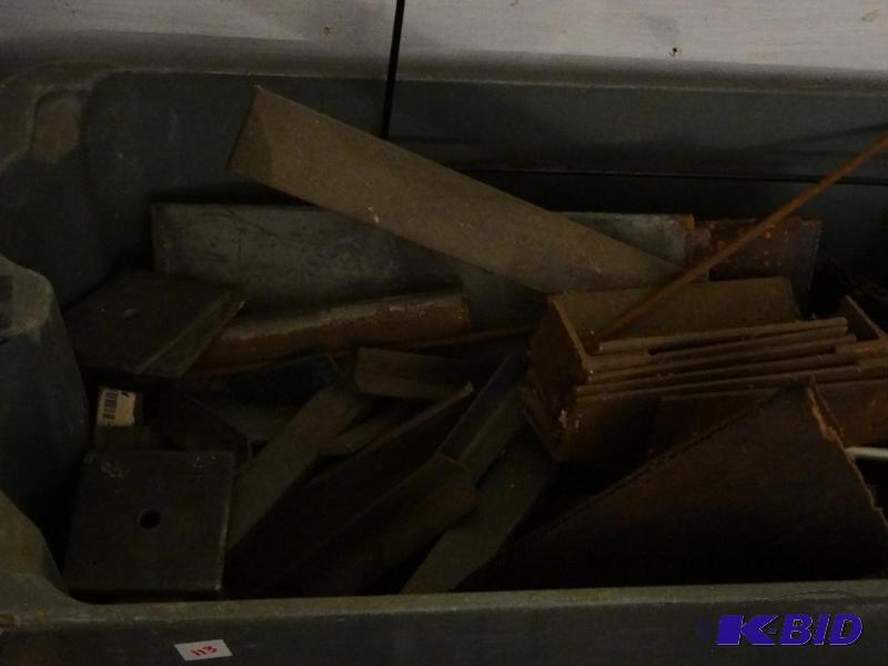 lot 113 image: Bin of Misc. Scrap Metal...
