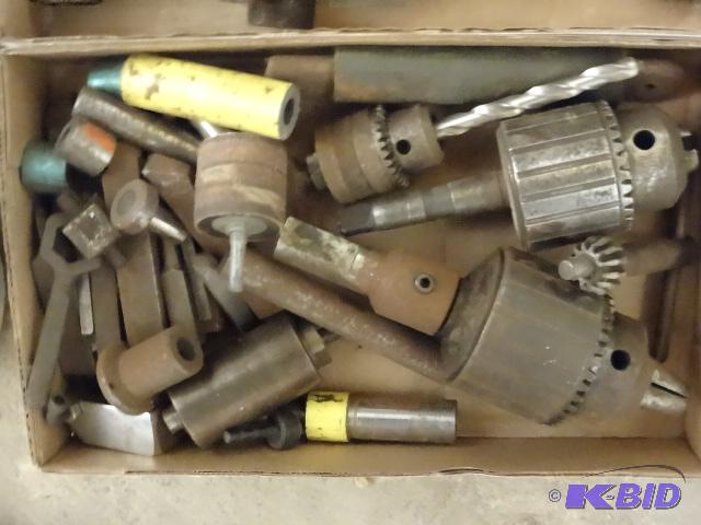 lot 121 image: Misc. Machine Chucks and Tooling...