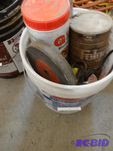 lot 135 image: Grinding wheel. Zero start heat magnet. Bondo...