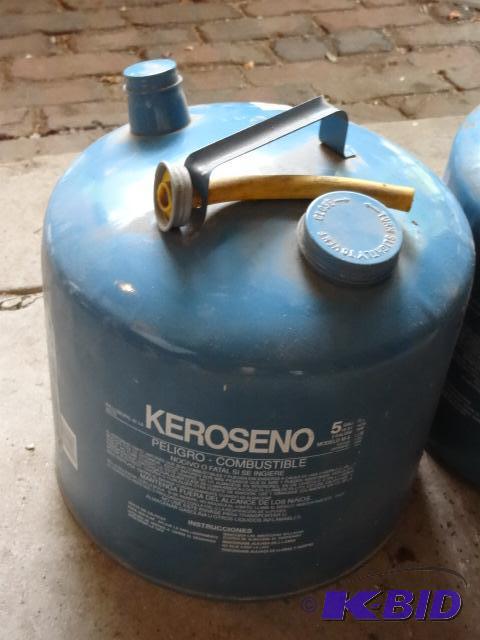 lot 176 image: 5 gal metal kerosene can...