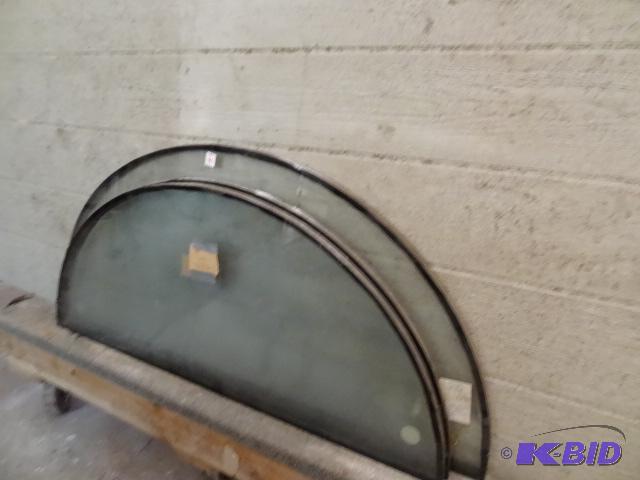 lot 181 image: Oval Glass Pcs. 49 38 x 20 38 Qty. 2 54 x 2...