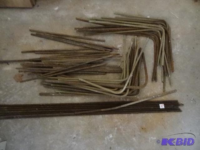 lot 186 image: Pile of misc rebar...