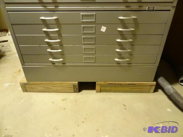 lot 1D image: All steel brand plan file. 5 drawer. no top. ...