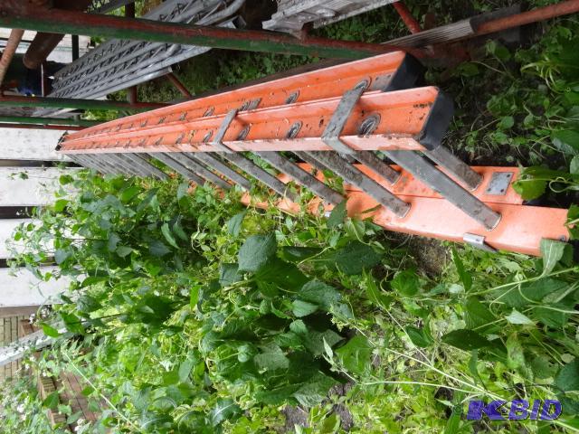 lot 205 image: 34 extension ladder. Fiberglas...