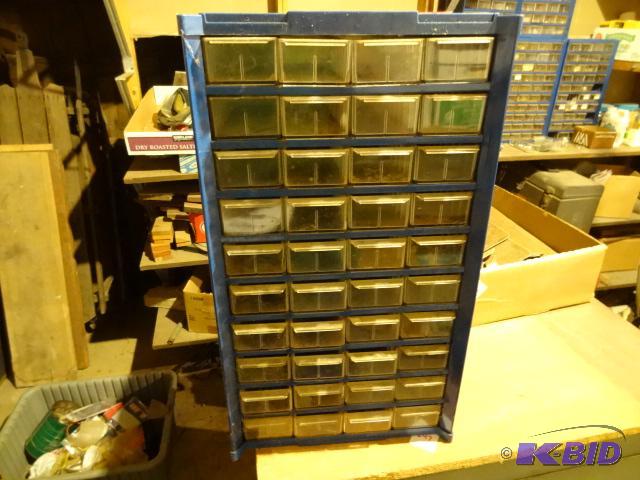 lot 251 image: 40 drawer hardware bin...