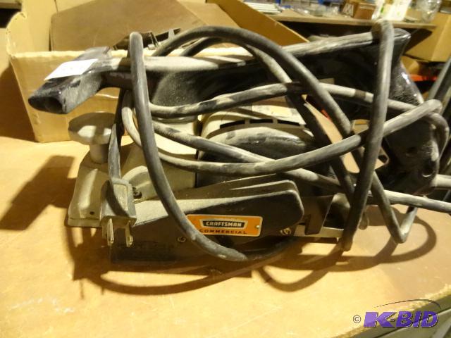 lot 255 image: Sears electric planer. Model 315.17320...