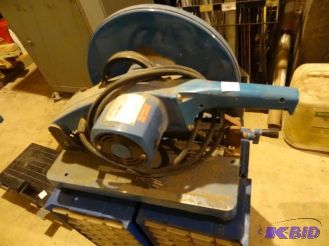 lot 256 image: Ryobi 14" cutting saw. Model C-355C...