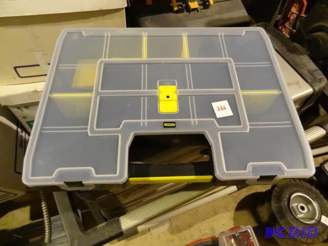 lot 266 image: Stanley Hardware case. New Empty...