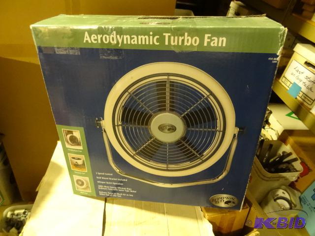 lot 311 image: Aerodynamic Tubo Fan. Hampton Bay. 3 Speed...