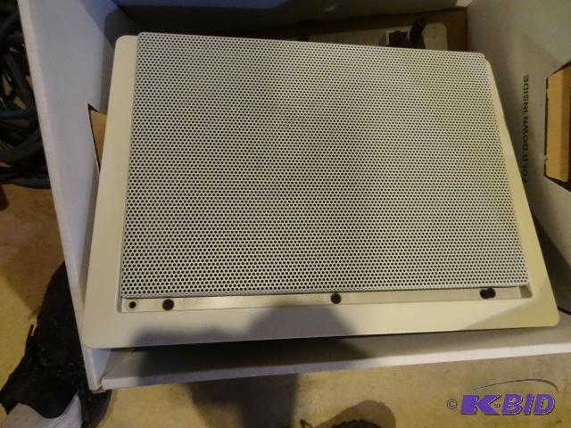 lot 316 image: 2 in Wall Speakers 12 x 9...