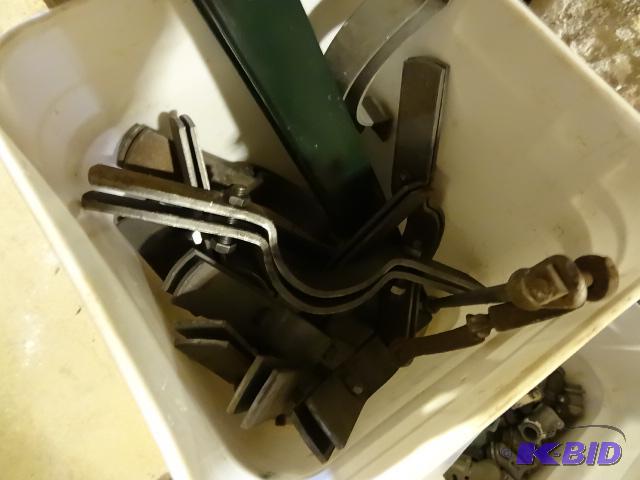 lot 331 image: 3" Pipe Clamp Hangers...