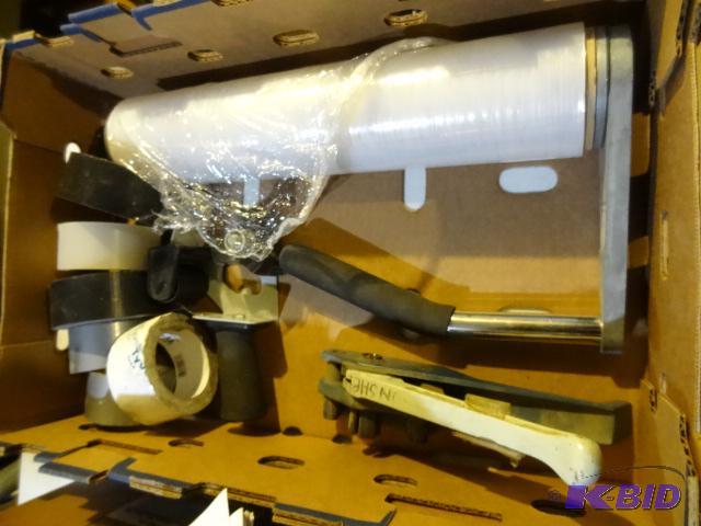 lot 342 image: Shrink Wrap. Banding Tightener. Misc. Duck Ta...