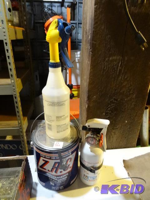 lot 346 image: Z.R.C. Galvanizing Compound 1 Gal. Fully Char...