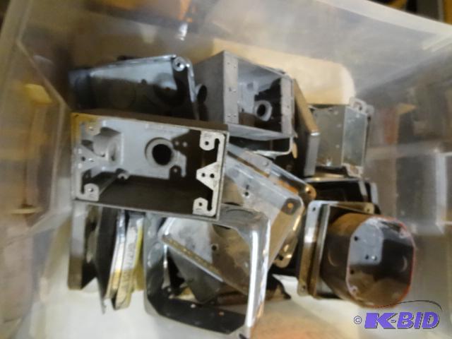 lot 349 image: Misc. Metal Outlet Boxes...