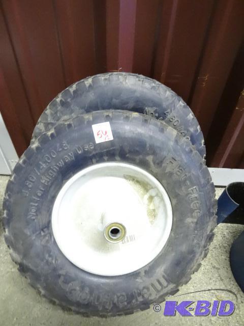 lot 56 image: 4.804.00-8 rims and tires....