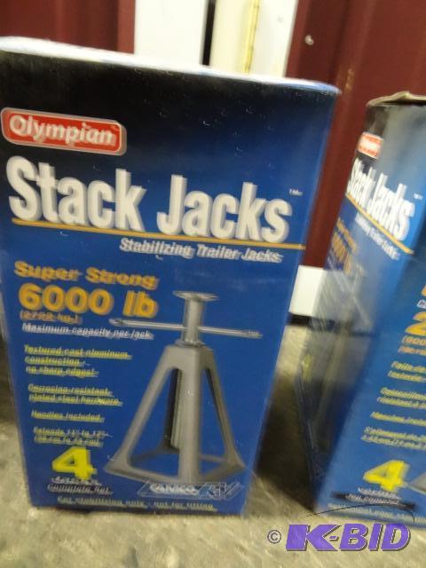 lot 64 image: Olympian stack jack. 6000 LB...