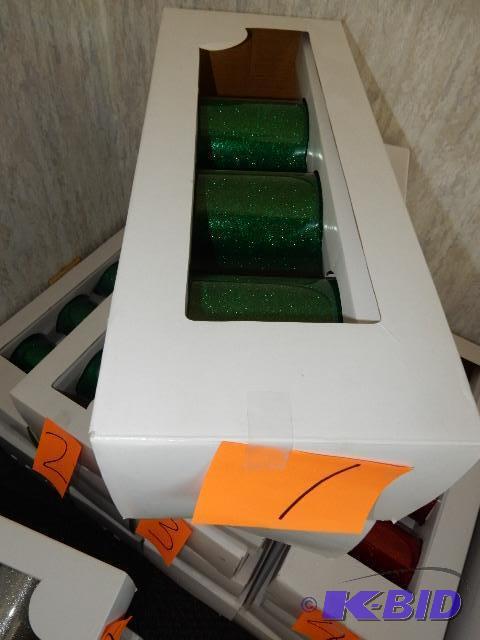 GREEN LED PILLARS
