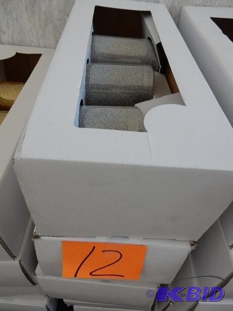 Silver Sparkle Pillars