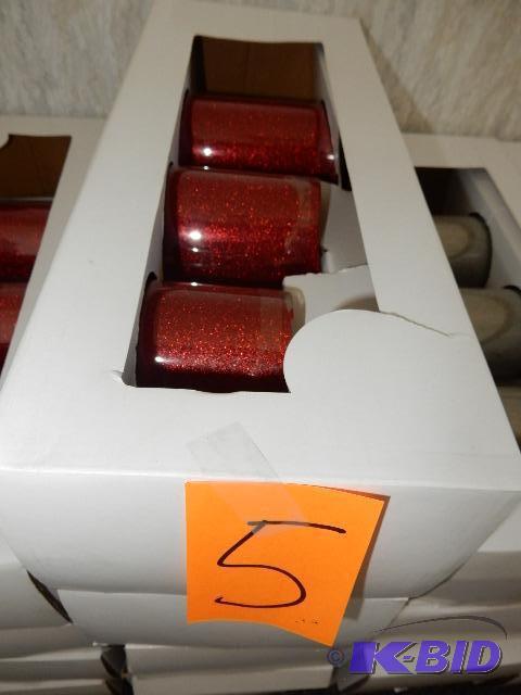Red Sparkle Pillars